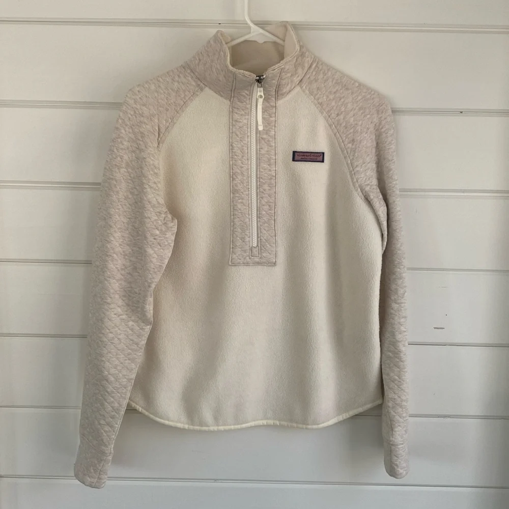 Vineyard Vines | Fleece Shep Shirt Half Zip | Great Condition - Picture 2 of 8